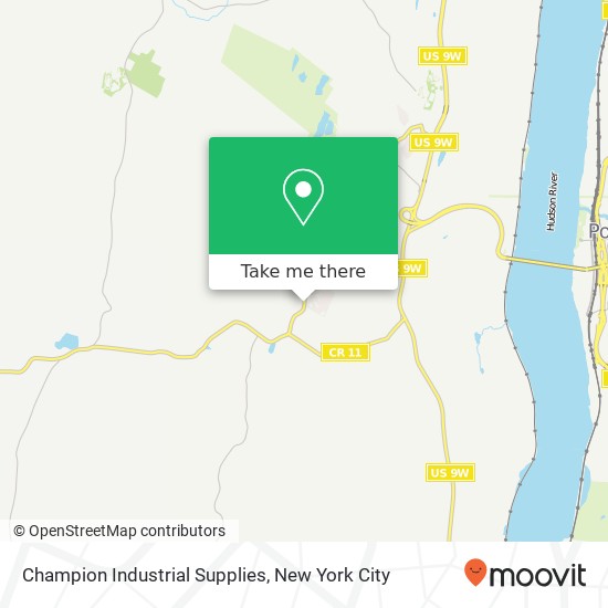 Champion Industrial Supplies map