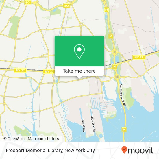 Mapa de Freeport Memorial Library
