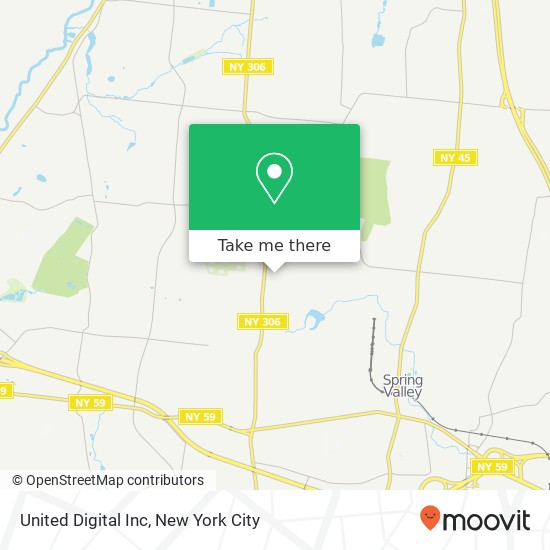 United Digital Inc map