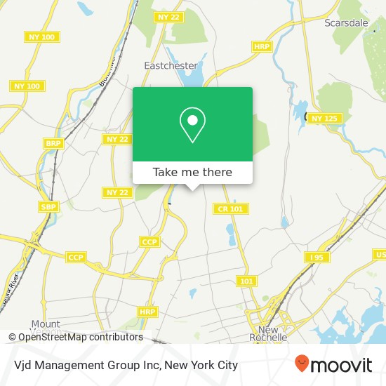 Vjd Management Group Inc map