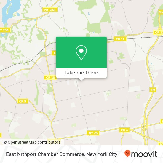 East Nrthport Chamber Commerce map