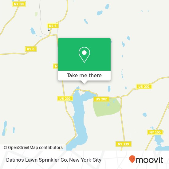 Datinos Lawn Sprinkler Co map