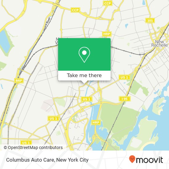 Mapa de Columbus Auto Care