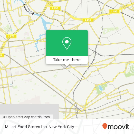 Millart Food Stores Inc map