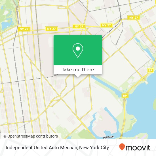 Independent United Auto Mechan map
