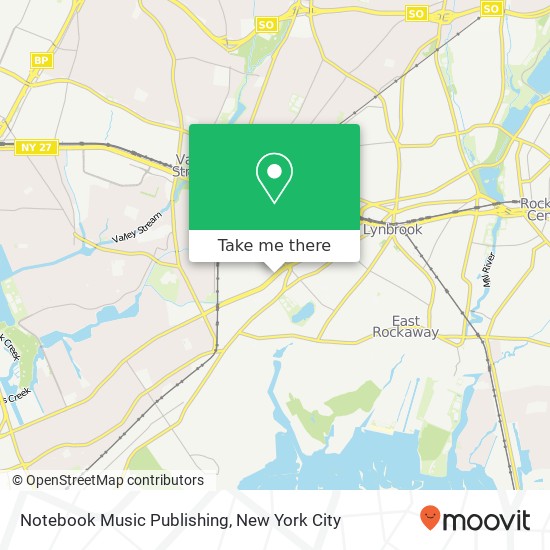 Notebook Music Publishing map