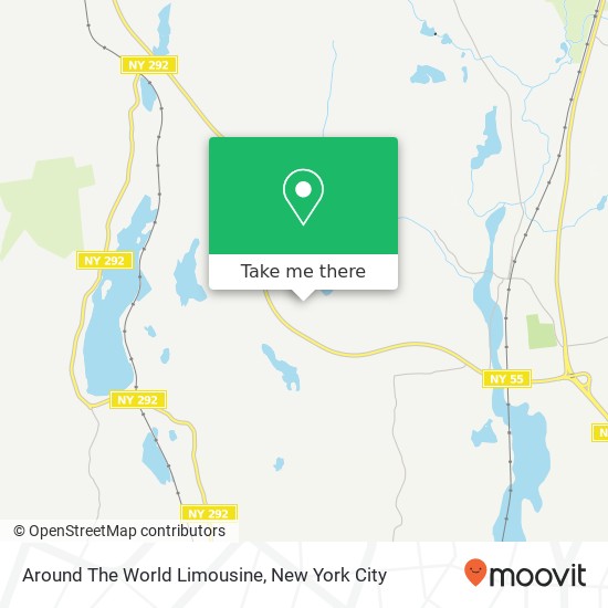 Mapa de Around The World Limousine