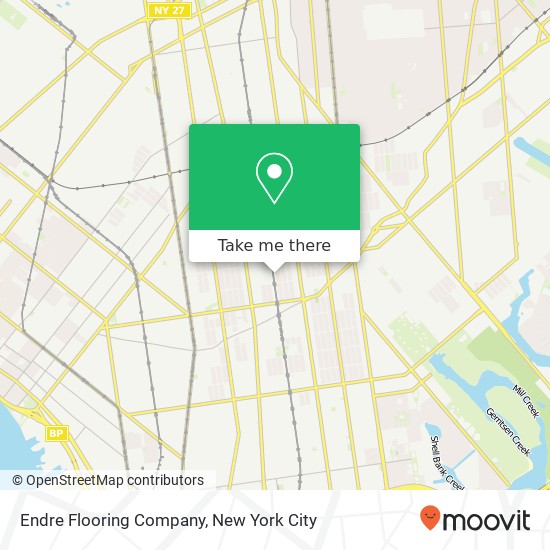 Endre Flooring Company map