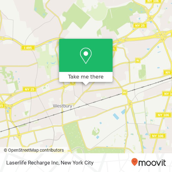 Laserlife Recharge Inc map