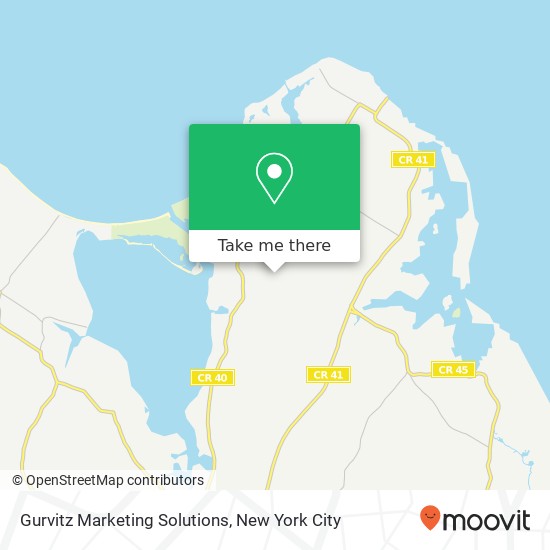 Mapa de Gurvitz Marketing Solutions