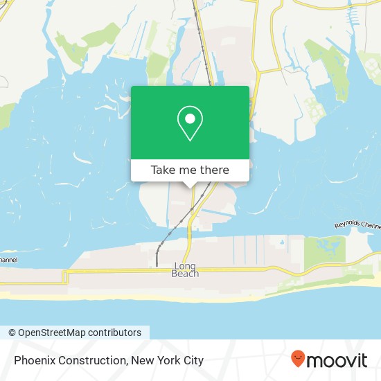 Phoenix Construction map
