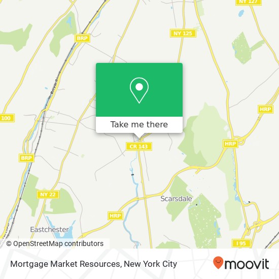 Mapa de Mortgage Market Resources