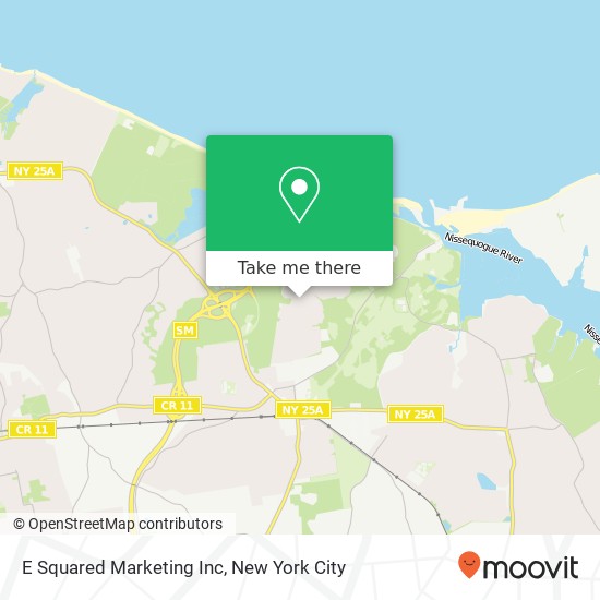 Mapa de E Squared Marketing Inc