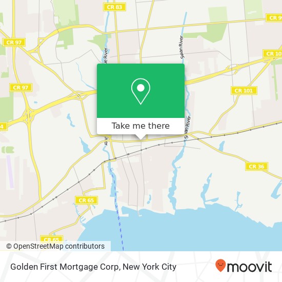 Mapa de Golden First Mortgage Corp