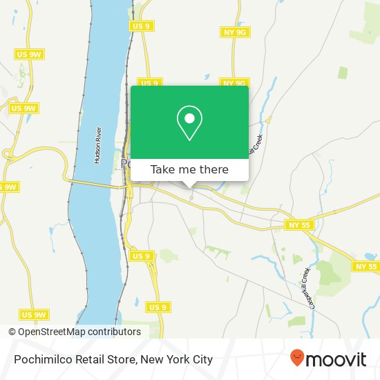 Mapa de Pochimilco Retail Store