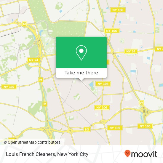Mapa de Louis French Cleaners