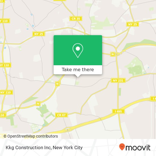 Mapa de Kkg Construction Inc