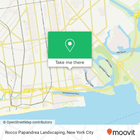 Rocco Papandrea Landscaping map