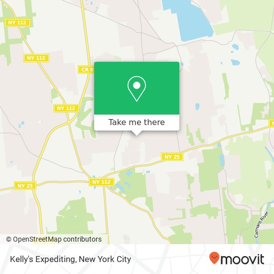 Mapa de Kelly's Expediting