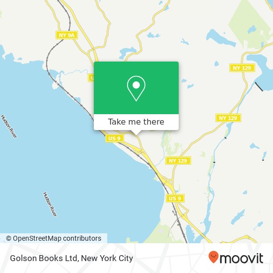 Mapa de Golson Books Ltd