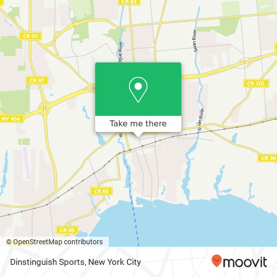 Dinstinguish Sports map