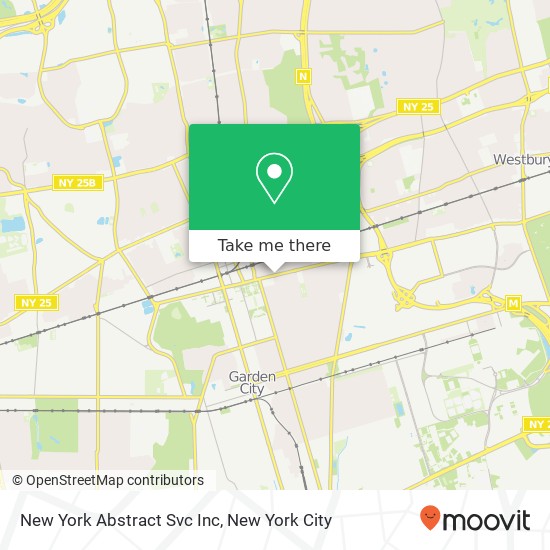 Mapa de New York Abstract Svc Inc