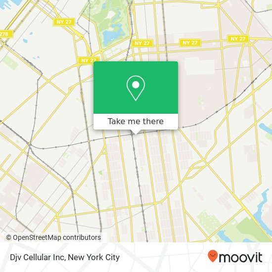 Djv Cellular Inc map