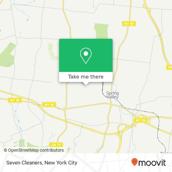 Seven Cleaners map