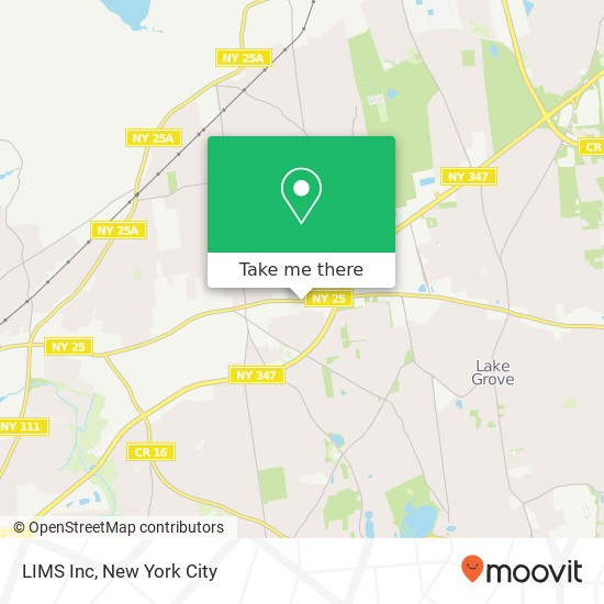 LIMS Inc map