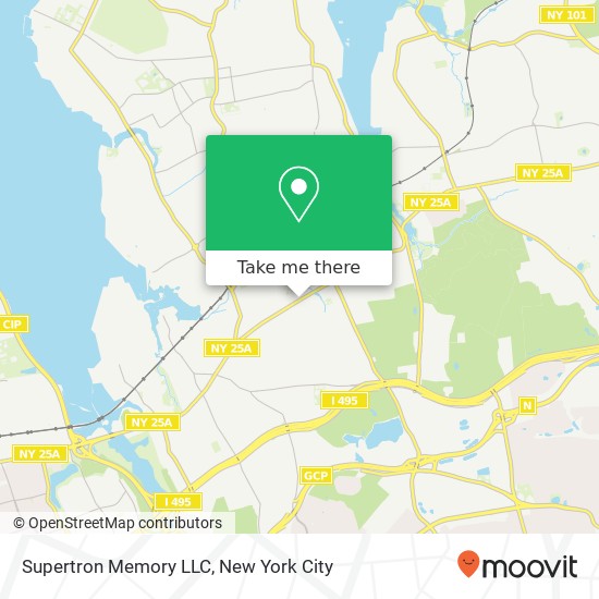 Mapa de Supertron Memory LLC