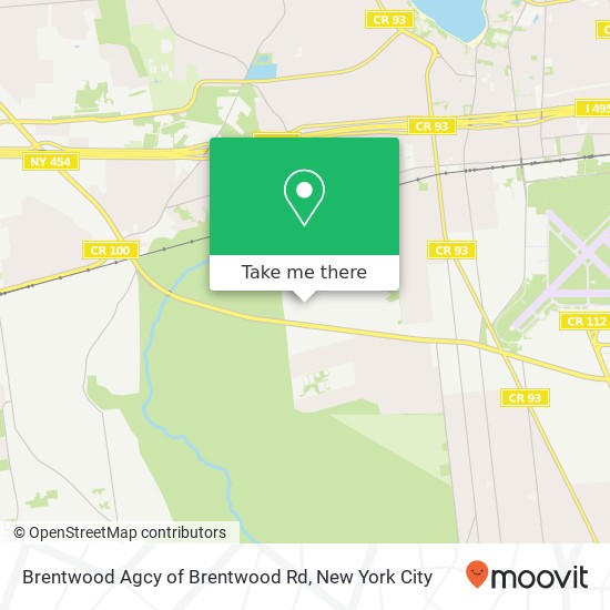 Brentwood Agcy of Brentwood Rd map