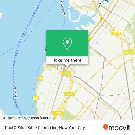 Mapa de Paul & Silas Bible Church Inc