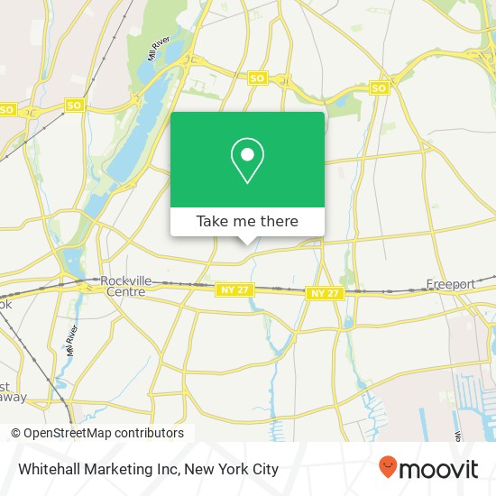 Mapa de Whitehall Marketing Inc