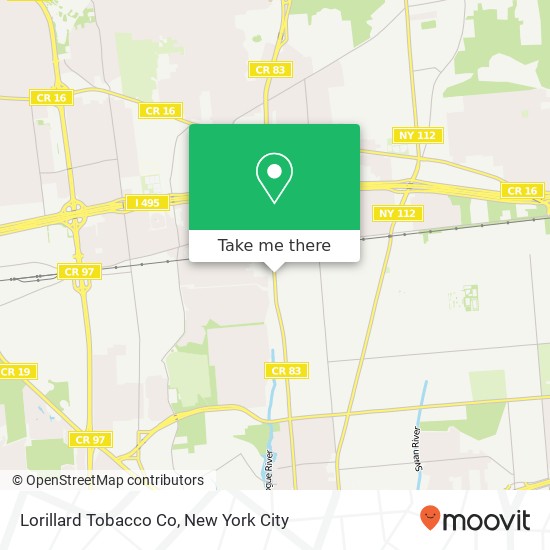 Mapa de Lorillard Tobacco Co