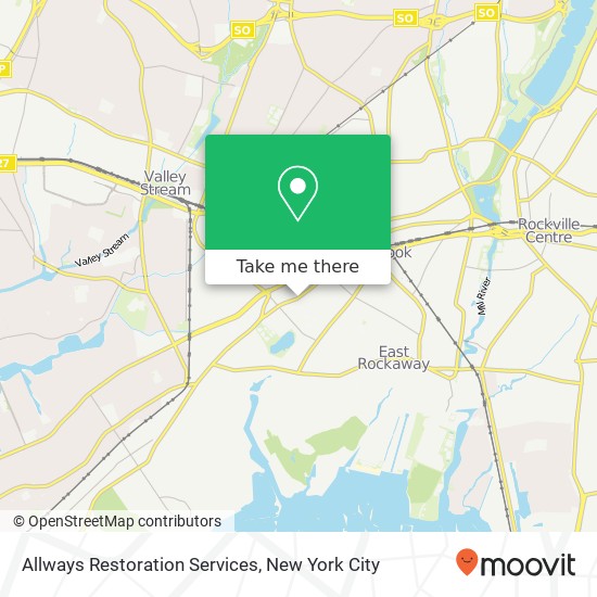 Mapa de Allways Restoration Services