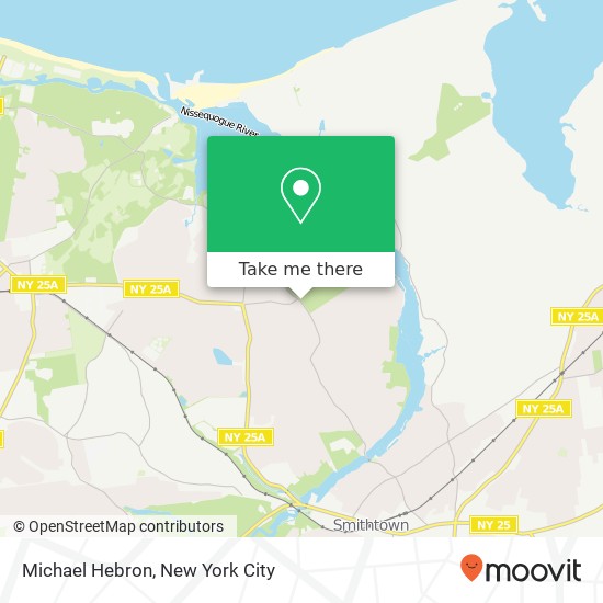 Michael Hebron map