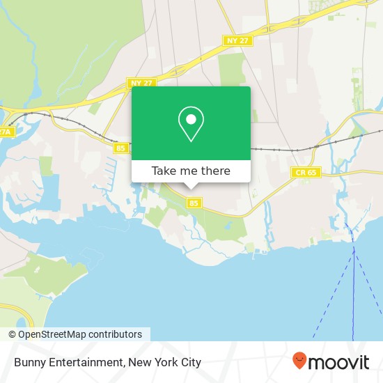 Bunny Entertainment map