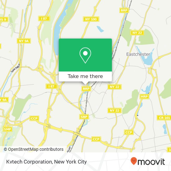 Mapa de Kvtech Corporation