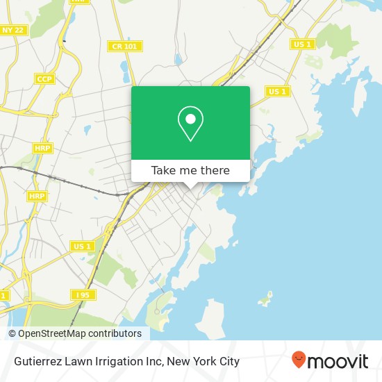 Gutierrez Lawn Irrigation Inc map