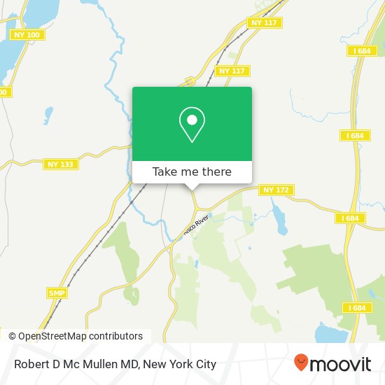 Robert D Mc Mullen MD map