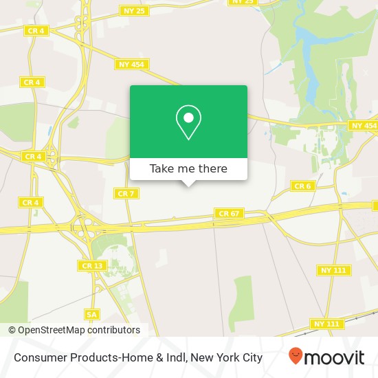 Consumer Products-Home & Indl map