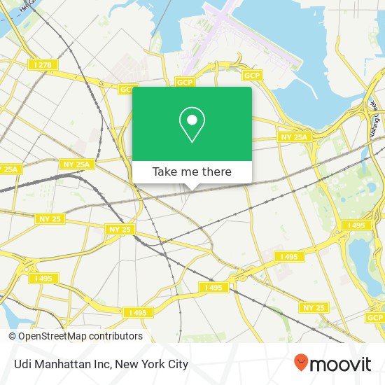 Mapa de Udi Manhattan Inc