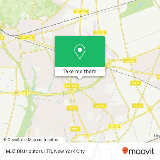 MJZ Distributors LTD map