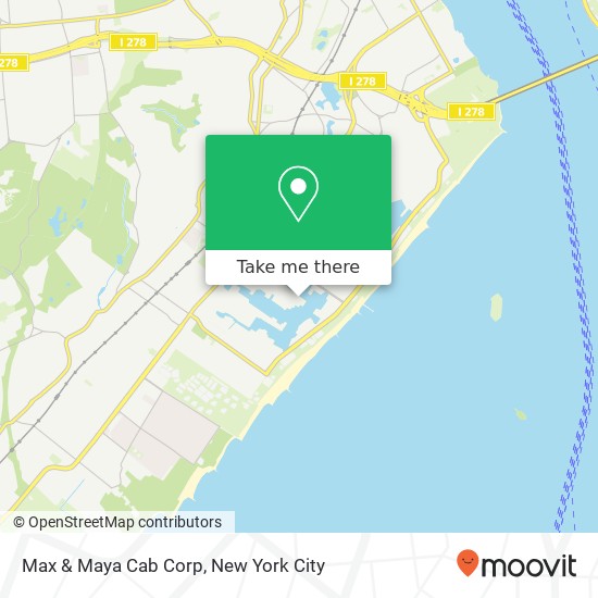 Mapa de Max & Maya Cab Corp