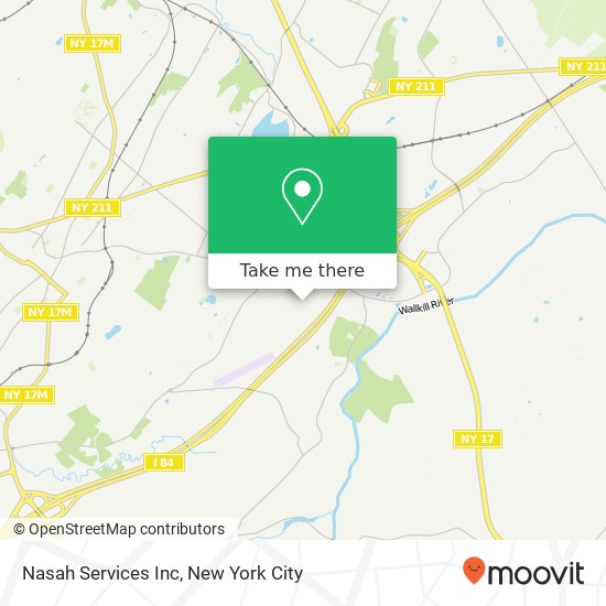 Mapa de Nasah Services Inc