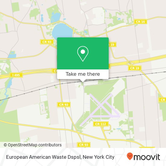 European American Waste Dspsl map