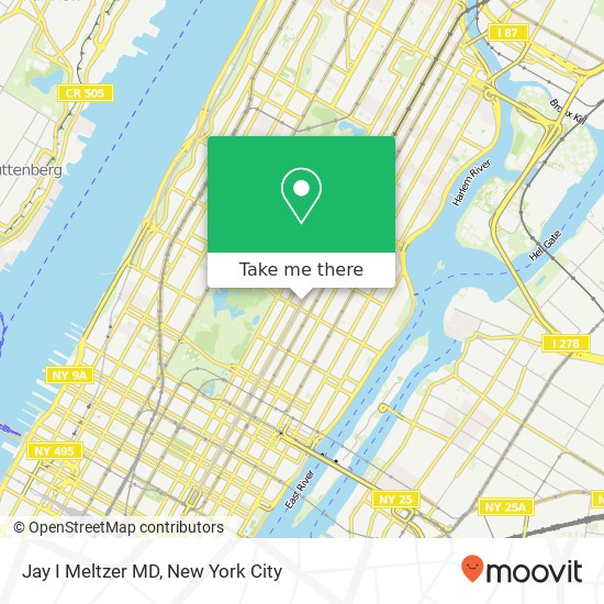 Jay I Meltzer MD map