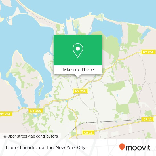 Mapa de Laurel Laundromat Inc