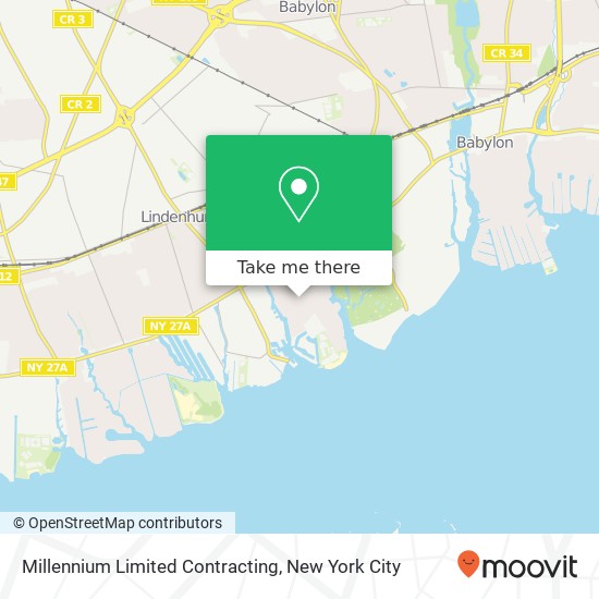 Millennium Limited Contracting map
