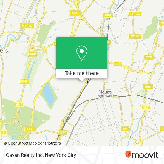 Cavan Realty Inc map